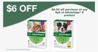 Save On Advantage Ii 6-pack Pet Products For Your Cat - Sears Coupons December 2010 #8172953