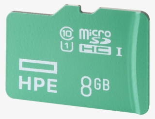 Hpe 8gb Microsd Flash Memory Card Left Facing - Samsung 128gb Micro Sd Card Class 10 #8173204
