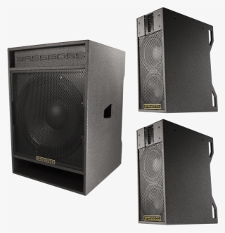 Bassboss Dj21s Powered Subwoofer, 2 Dv8 Powered Loudspeakers - Bassboss Ssp 21 Price #8173211