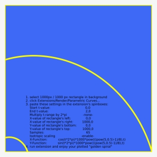 Parametric Golden Spiral - Circle #8173531