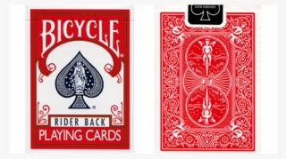 Bicycle Playing Cards 809 Mandolin Back Blue/red By - Bicycle Playing Cards Png #8173756