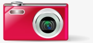 Camera Icons Red - Point-and-shoot Camera #8173768