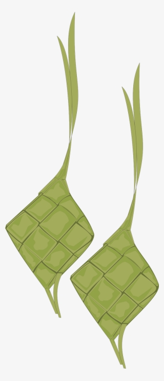 Ketupat Clipart Hd - Ketupat Emoji #8173967