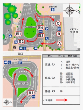 We Display Miyazaki Station Square Bus Stop On Bigger - 宮崎 駅 バスセンター #8174409