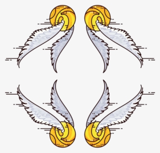 Cartoon Snitch Harry Potter #8174779