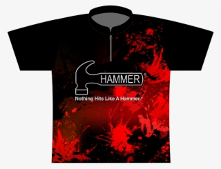 Hammer Violent Splatter Dye Sublimated Jersey - Hammer Bowling #8174903