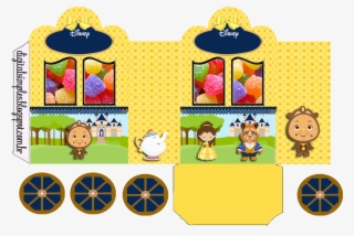 Beauty And The Beast - Carruagem Da Bela E A Fera Para Imprimir #8175503