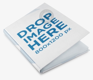 Slightly Opened Book Mockup Over A Png Background - Book Mockup Transparent Background #8176199
