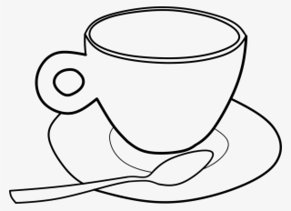 Vector Graphics,free Pictures - Cup Outline Clipart #8176939