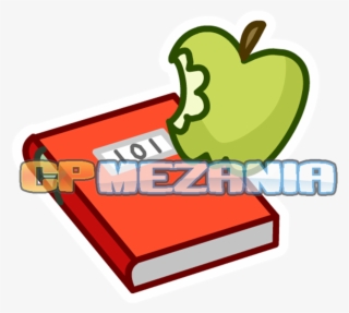 Nuevo Pin Libro Y Manzana #8177079