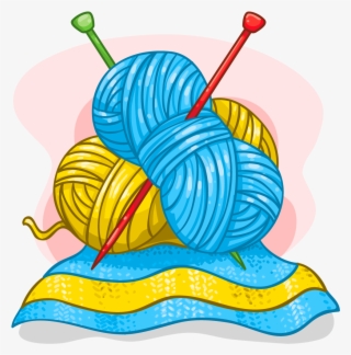 Png Knitting Transparent Knitting - Knitting And Crochet Clipart #8177341