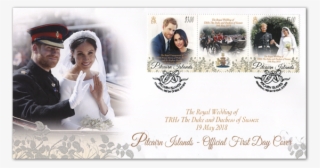 Pitcairn Royal Wedding First Day Cover - Picture Frame #8177379