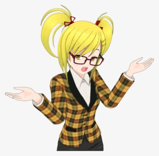 6 Sep - Cartoon Anime Girl Png #8177708