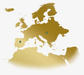 Find Out Where This Product Is Available - Europe Map Blank No Borders #8177793