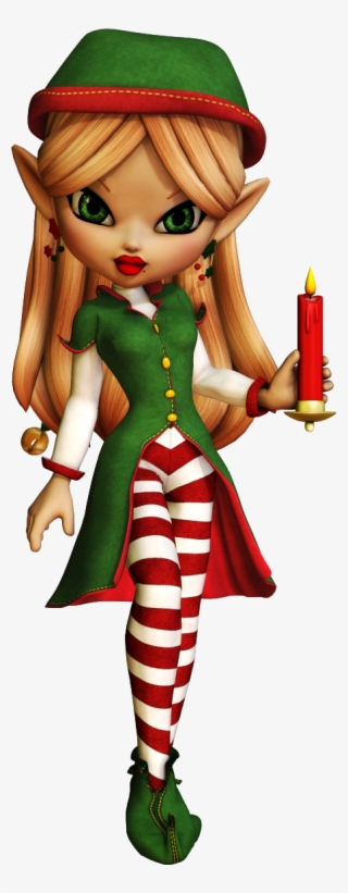 Christmas Elfchristmas Clipartchristmas - Fantasy Elf Clipart Png #8179000