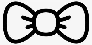 Bow Tie Clothes Tuxedo Fashion Gentleman Comments - White Bow Tie Clip Art #8179776