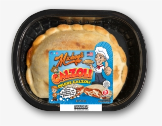 17294 Mickey's 8oz Individual Calzone Rendering - Pasty #8180202