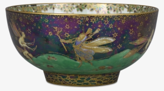 Wedgwood Fairyland Lustre Leapfrogging Elves Imperial - Ceramic #8180281