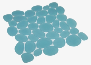 Spindrift Glass Pebble Mosaic - Tile #8180507