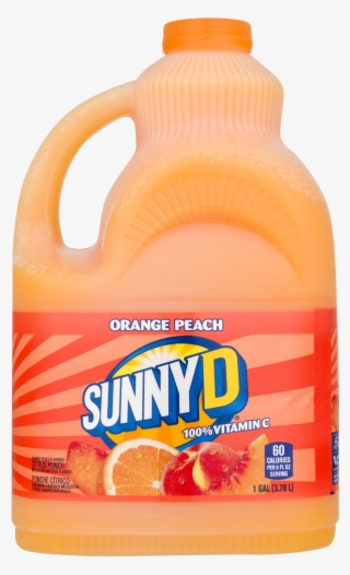 Sunny D Png - Sunny D Juice Peach #8180510