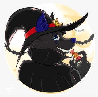 Ych Halloween Moon Portrait - Cartoon #8181200