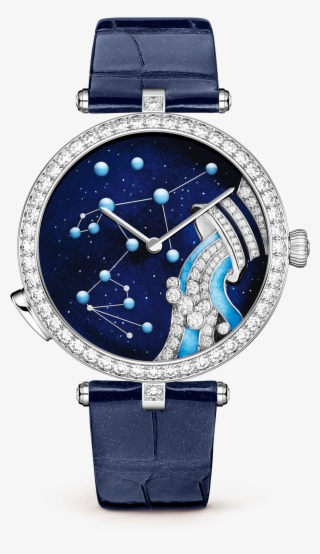Lady Arpels Zodiac Lumineux Aquarius Watch - Lady Arpels Zodiac Lumineux #8181636