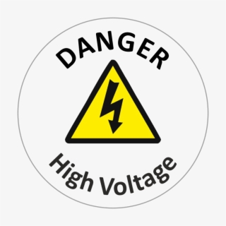 High Voltage Sign Png Image - High Voltage Warning #8182495