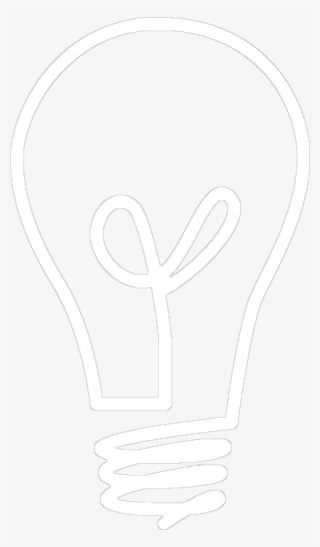 Bulb - Creativity Icon White #8182720