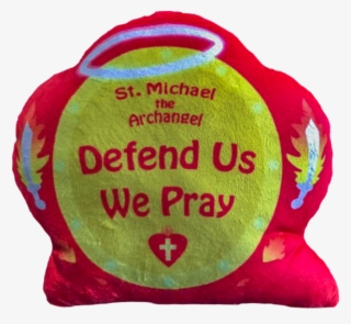 Michael The Archangel Cuddle Pillow - Coquelicot #8183142