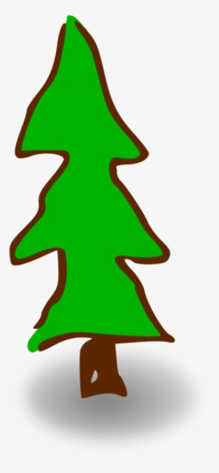Christmas Tree Fir Drawing Graphic Arts - Clip Art #8183387