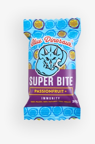Passionfruit 18 Bites - Passionfruit Blue Dinosaur Super Bites #8183558