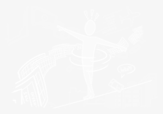 Don't Just Walk The Inventory Tightrope - Tiff Logo White #8184409