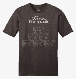 Texas Food Pyramid Tee - Gray Twitch T Shirt #8184672