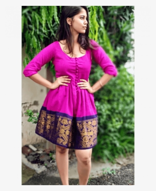 Saree To Dress Designs #8185254