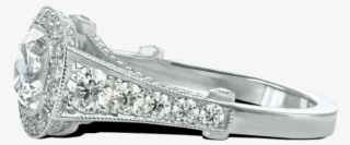 Halo Ring Png - Diamond #8185405