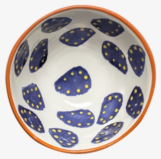 Floro Rice Bowl Design By Dassie Artisan - Blue And White Porcelain #8185641