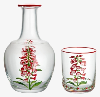 Murano Hand-painted Bedside Set - Decanter #8186132