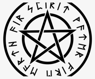 Pentagram Clipart Red - Pentagram Spell Circle #8186135