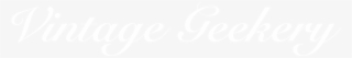 Vintage Geekery #8187384