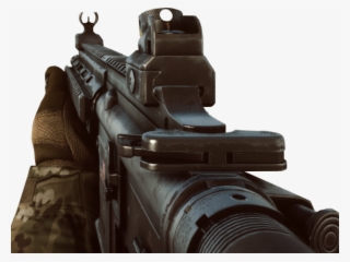 Drawn Soldier Battlefield 4 - Battlefield4 Hk416 #8187674