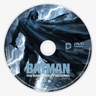 The Dark Knight Returns, Part 1 Dvd Disc Image - Batman The Dark Knight Part 1 #8188945