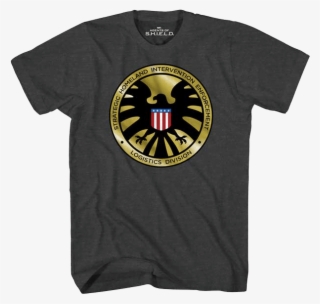 S - H - I - E - L - D - Agent Badge T-shirt - Camiseta Agents Of Shield #8189444