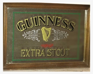 Guinness Extra Stout Miniature Mirror - Wood #8189862