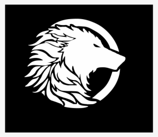 Wolf - Black And White Wolf Icon #8189916