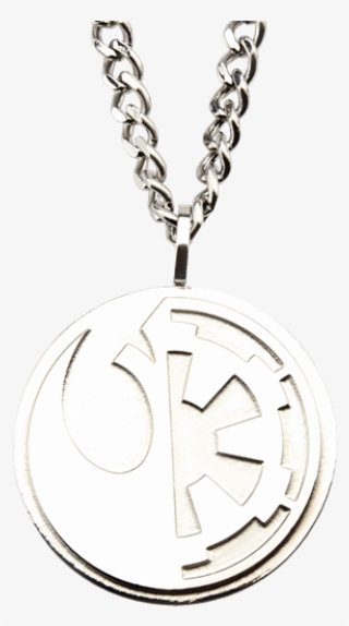 Imperial & Rebel Stainless Steel Pendant With Chain - Locket #8190276
