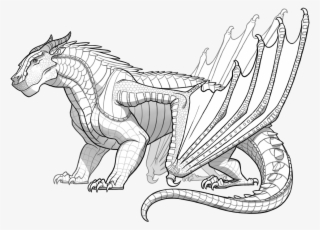 Fire Drawing, Dragon Ball Z, Dragon Girl, Rpg, Wings - Wings Of Fire Mudwing Base #8192422