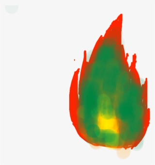 Drawing2 - Green Fire - Illustration #8192495