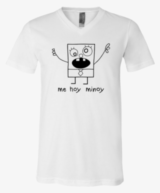 Doodlebob Me Hoy Minoy Shirt Unisex V-neck Bella Canvas - Grand Alumni Homecoming T Shirt #8192507