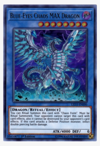 Out Of Stock Led3-en000 - Yugioh Chaos Max Dragon #8193350