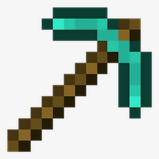 Minecraft Pickaxe Diamond Fte Remixit Ftestickers Freet - Items De Minecraft Render #8194355
